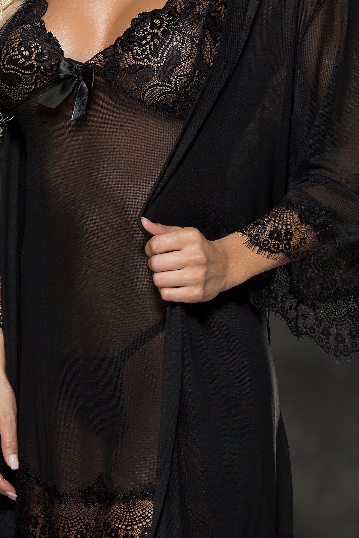 Lingerie of the Week: Dita Von Teese 'The Lamarr' Sheer Dot Robe